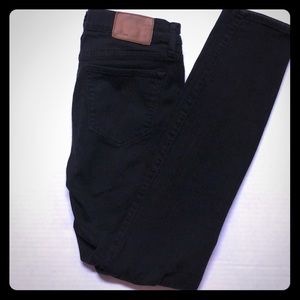 J. Crew Black women jeans size 28T toothpick style